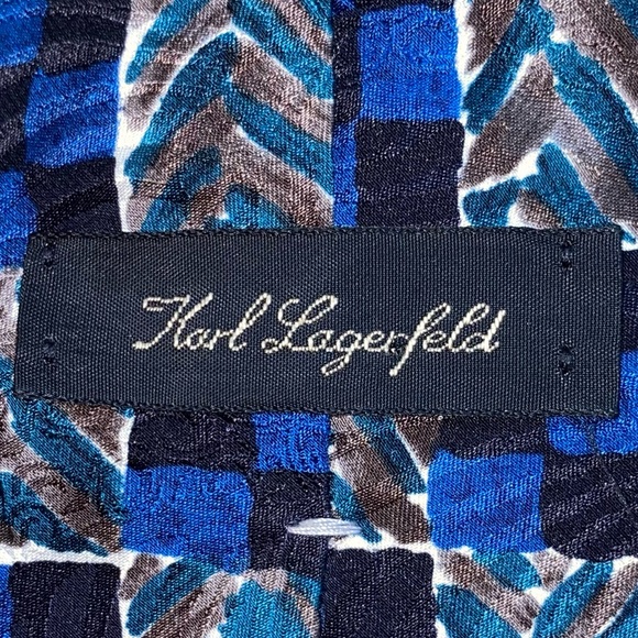 Karl Lagerfeld Silk Tie - Picture 4 of 6